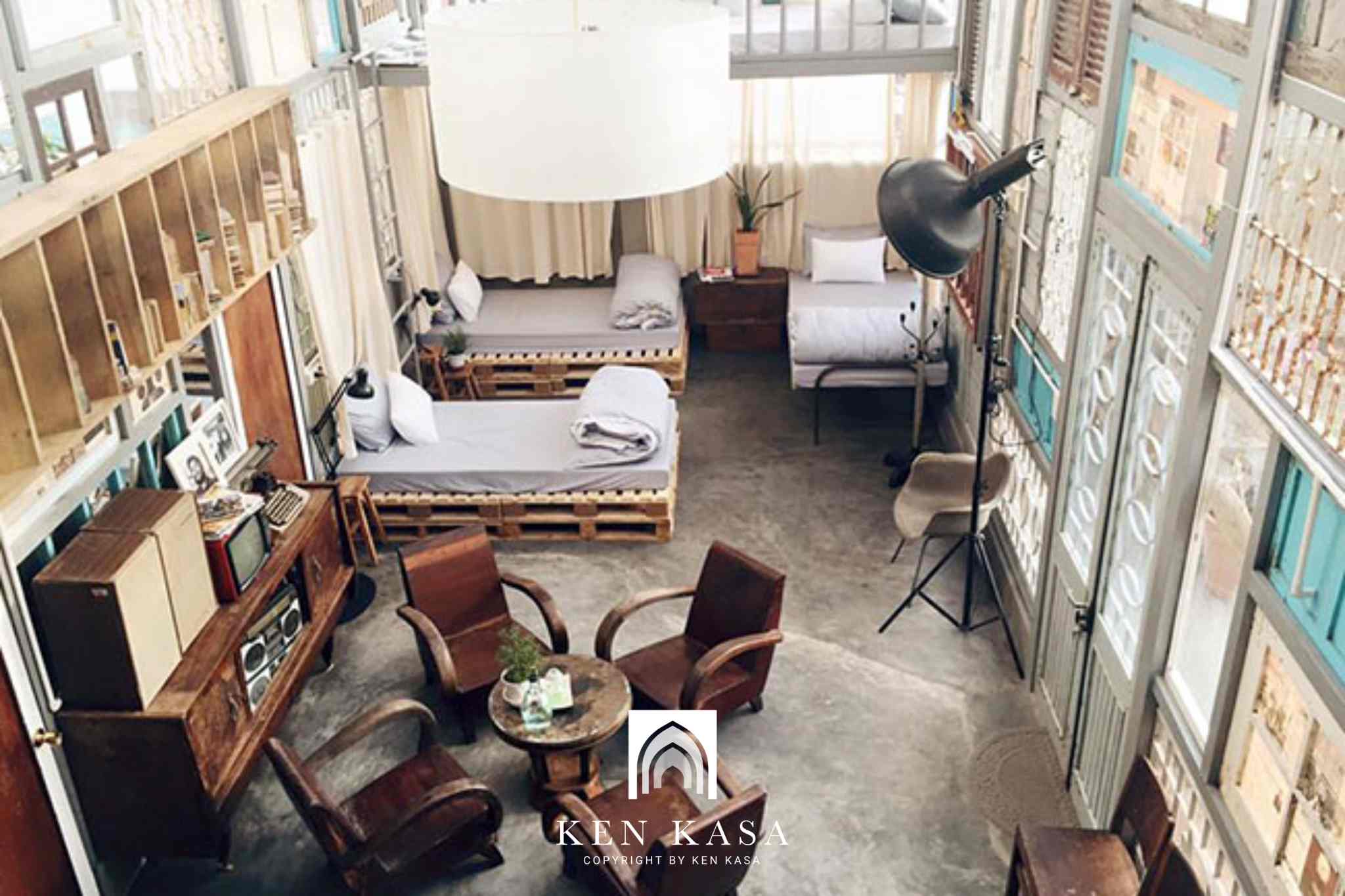 Mẫu thiết kế homestay đẹp mang phong cách vintage 